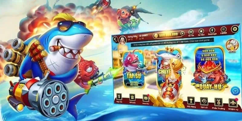 Danh mục game bắn cá cũng không kém phần hấp dẫn