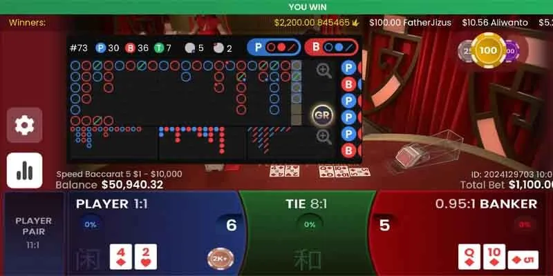 Quy định rút lá bài thứ ba trong cách chơi baccarat